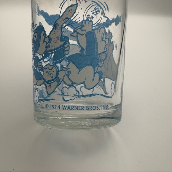 Vintage “Thufferin’ Thuccotash” Looney Tunes Welch’s Juice Glass Elmer 1974 - Picture 5 of 8